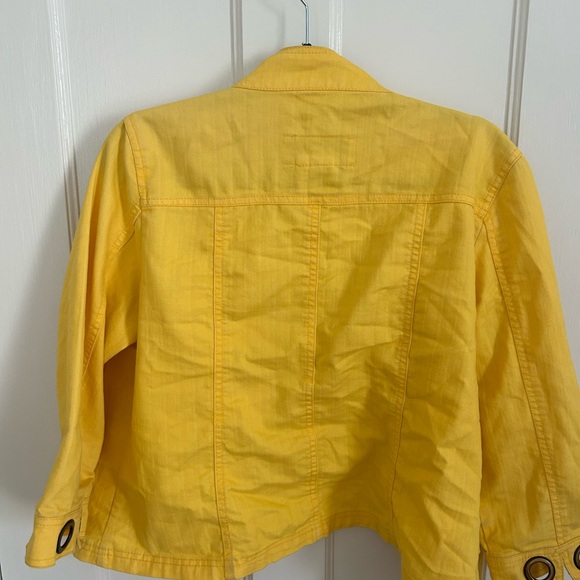 Tria yellow unique jacket large grommet - Picture 2 of 4